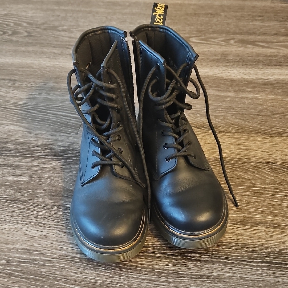 Dr. Martens Black Leather Boots